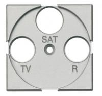 Панель лицевая для роз. TV + FM SAT Axolute алюм. Leg BTC HC4207 Legrand