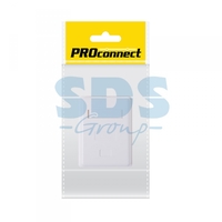 Розетка компьютерная 1-м ОП RJ45 (8P8C) кат.5E FTP экранир. (инд. упак.) PROCONNECT 03-0122-9 REXANT