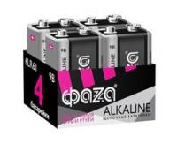 Элемент питания алкалиновый "крона" 6LR61 9В Alkaline Pack-4 (уп.4шт) ФАZА 5030602 ФАZA (ФАЗА)