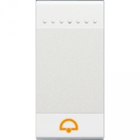 Клавиша "Звонок" размер 1мод. LivingLight бел. Leg BTC N4915DN Legrand