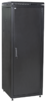 Шкаф сетевой 19" LINEA N 18U 600х1000 мм металлическая передняя дверь черный | LN05-18U61-M ITK IEK (ИЭК)