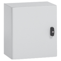 Металлический шкаф Atlantic - IP55 IK10 RAL 7035 600x600x250 квадратный | 035510 Legrand
