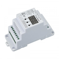 Декодер SMART-K36-DMX (12-24V, 4x5A, DIN) (ARL, IP20 Пластик, 5 лет) Arlight 028409