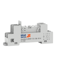Розетка для реле OptiRel G RR97-72-230-10-V КЭАЗ 281177 (Курский электроаппаратный завод)