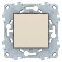 Переключатель проходной 1-кл. 2мод. СП Unica New IP21 (сх. 6) 250В 10AX беж. SchE NU520344 Schneider Electric