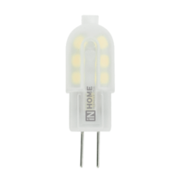 Лампа светодиодная LED-JC-VC 1.5Вт 12В G4 6500К 95Лм | 4690612019765 IN HOME