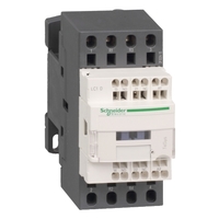 КОНТАКТОР D 4P (2НО+2НЗ), АС1 25 А, НО+НЗ, 24V DС, 2.4 ВТ, ОГРАН.ПЕР | LC1D1283BL Schneider Electric