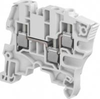 Клемма винтовая ZS6-3S-BL, синяя - 6 мм , 3 зажима | 1SNK506021R0000 TE ABB