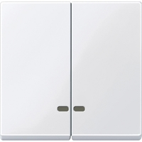 Клавиша 2-м Merten с окошком для свет. инд. активно бел. SchE MTN3420-0325 Schneider Electric