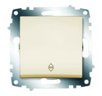 Механизм переключателя 1-кл. 1мод. СП Cosmo 10А IP20 (сх. 6) крем. ABB 619-010300-209