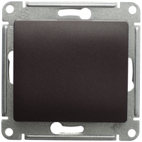 Выключатель 1-кл. СП Glossa 10А IP20 (сх. 1) 10AX механизм шоколад. SchE GSL000811 Schneider Electric