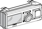 Коробка ответвительная 32А с 2-мя розетками SchE KSB32CP15F Schneider Electric