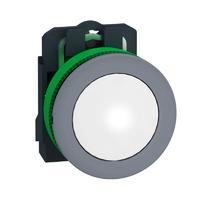 Лампа сигнальная 22мм 24В бел. заподлицо пластик C0 SchE XB5FVB1C0 Schneider Electric