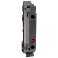 Клемма для предохранителей с индикатором OptiClip TB 4 HESILED 24В (5х20) 6.3А (0.5-6) черн. КЭАЗ 249885 (Курский электроаппаратный завод)