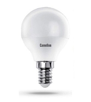 Лампа светодиодная LED8-G45/830/E14 8Вт шар 3000К тепл. бел. E14 720лм 170-265В Camelion 12391