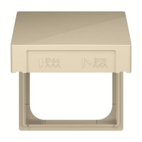 Промежуточное кольцо с откидной крышкой для накладок 55x55 мм, IP44, Future/Axcent/Carat/Династия, слоноваяя кость | 2CKA001719A0218 ABB