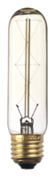 Лампа накаливания ЛОН 60Вт E27 230В RETRO T30/130 GOLD | 5010048 Jazzway