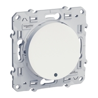 Выключатель 2-кл. СП Odace 10А IP21 (сх. 1) с LED-подсветкой бел. SchE S52R221 Schneider Electric
