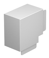 Крышка плоского угла кабельного канала WDK 100x130 мм (ПВХ,белый) (WDK HF100130RW) | 6193029 OBO Bettermann