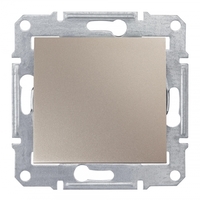 Выключатель 1-кл. СП Sedna 10А IP44 (сх. 1) 250В титан SchE SDN0100368 Schneider Electric