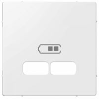 Накладка центральная Merten для механизма USB 2.1А SM полярный бел. SchE MTN4367-0319 Schneider Electric