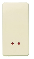 Переключатель 1 модуль бежевый STYLO ABB 2102.3 BM