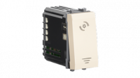 Ванильная дымка для LED ламп 16A 1 модульный - 4405341 Avanti Диммер кнопочный DKC (ДКС)