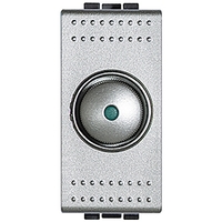 Светорегулятор для резистивных нагрузок 500Вт LivingLight алюм. Leg BTC NT4402N Legrand