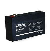 Аккумулятор 6В 1.5А.ч Delta DT 6015