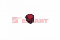 Выключатель клавишный круглый 250В 3А (2с) ON-OFF Micro RWB-105 SC-214 красн. Rexant 36-2511