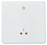 Механизм выключателя 1-кл. 2мод. STYLO с инд. бел. ABB 2201.3 BA