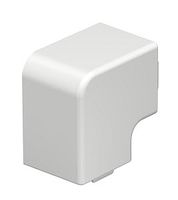 Крышка плоского угла кабельного канала WDK 40x40 мм (ПВХ,белый) (WDK HF40040RW) | 6192831 OBO Bettermann