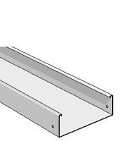Лоток неперфорированный W1/60-100 L=2м предварительно оцинкованный - 782000 Schneider Electric