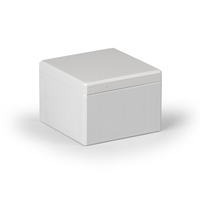 Cubo D 120 x 122 86 мм, глухая стенка, серая крышка, PC, IP 66/67 - DPCP121209G Ensto