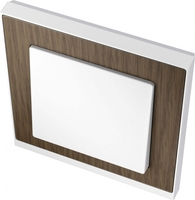 Рамка 1-м M-Pure Decor дуб/бриллиантовый бел. SchE MTN4010-3674 Schneider Electric