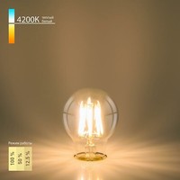 Лампа светодиодная Dimmable BL133 9W 4200K E27 (A60 прозрачный) диммируемая филаментная | a045170 Elektrostandard Электростандарт