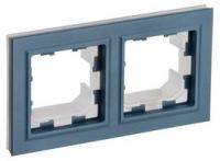 Рамка 2-м IP44 BRITE РУ-2-БрМ-44 маренго IEK BR-M22-44-K35 (ИЭК)