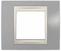 Рамка 1-м Unica Хамелеон сер./беж. SchE MGU6.002.565 Schneider Electric