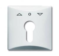 Накладка для выключателя жалюзи с замком (IP44) Allwetter 44 альпийский белый - 2CKA001710A1829 ABB