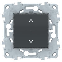 Выключатель UNICA NEW Wiser управление жалюзи антрацит - NU550854 Schneider Electric