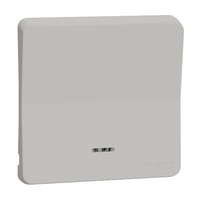 Клавиша 1-кл. СП Mureva Styl 10А IP55 с линзой подсветки бел. SchE MUR39204 Schneider Electric