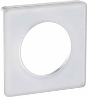 Рамка 1-м Odace прозр. бел. SchE S52P802R Schneider Electric