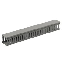 Кабель канал KK-60-60-PERF перфорированный 60х60 серый 16м | Б0050777 ЭРА (Энергия света)