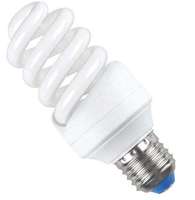 Лампа энергосберегающая КЛЛ 30Вт Е27 840 спираль КЭЛP-FS ECOLIGHT | LLEP25-27-030-4000-T4 IEK (ИЭК)