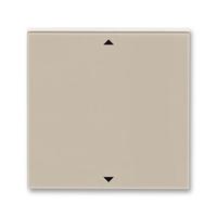 Управляющий элемент Busch-Jalousiecontrol®II ABB Levit с маркировкой кофе макиато / белый | 2CHH700110A4018