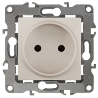 Розетка Эра 12 2P 16A-250В IP20 слоновая кость СУ Б0018255 (Энергия света)