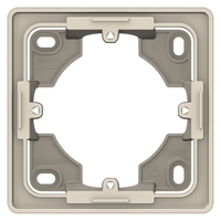 Коробка UNICA NEW для открытой установки 1-постовая бежевый - NU800244 Schneider Electric