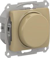 Механизм светорегулятора (диммера) GLOSSA повор.-нажим LED RC 315Вт титан SchE GSL000430 Schneider Electric