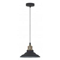 Светильник подвесной LOFT PL-600 C67 1хE27 40Вт 230В металл черн./стар медь Camelion 13414