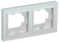 Рамка 2-м IP44 BRITE РУ-2-БрЖ-44 жемчуж. IEK BR-M22-44-K36 (ИЭК)
